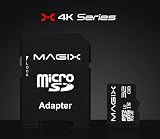 Magix 32GB microSD Card Class10 U3 V30 95MB/s Read Speed 4K Video SD Adapter view 4