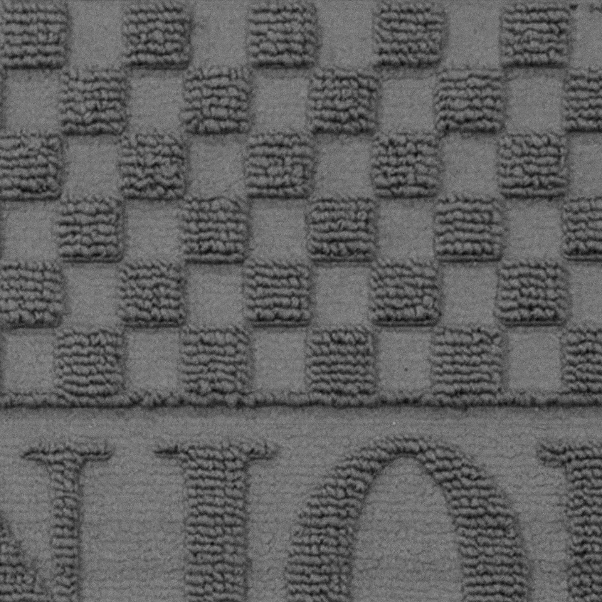 Tapis Deco 45 x 75 cm Demi-Lune Bonjour Door Carpet, Gris Grey