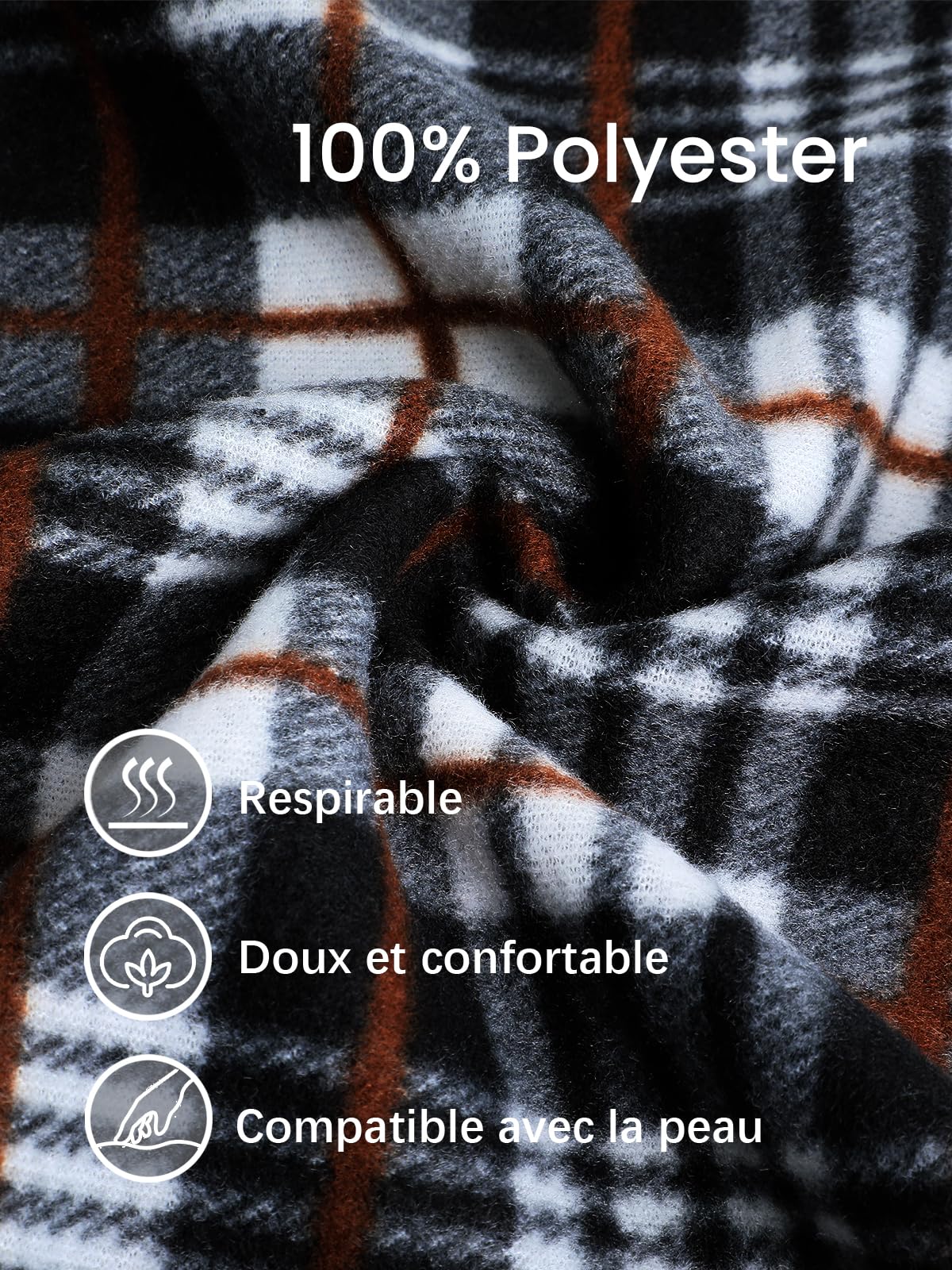 Les umes Herren Viertelreißverschluss Strickpullover Fleecegefütterter Strick Stehkragen Pullover Warm Lichtgrau XL 6