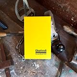 Exacompta Chartwell Casebound Survey Book 106 x 165mm Yellow Lined Numbered view 4