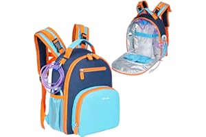 JAFFZORA Feeding Pump Backpack Compatible with Kangaroo Joey/EnteraLite Infinity, Enteral Feeding Tube Bag Backpack for 500ml Bag, G Tube, J Tube or GJ Tube, Blue, Bag Only
