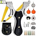 Slingshot, Stainless Steel Slingshots for Adults and Kids, Sling Shot for Hunting and Shooting Practice Slingshot for Outdoor Catapult Game with 1 Ammo Pouch, 100 Ammo Balls, 9 flatbands & 4 Target,