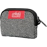 Manhattan Portage Coin Purse Midnight With Secure Zipper Closure Holds Card Jewelry Keys Change For Men &amp; Women Water Resistant Heavy Duty EDC Pouch Gift Cordura Everyday Carry (Gunmetal)