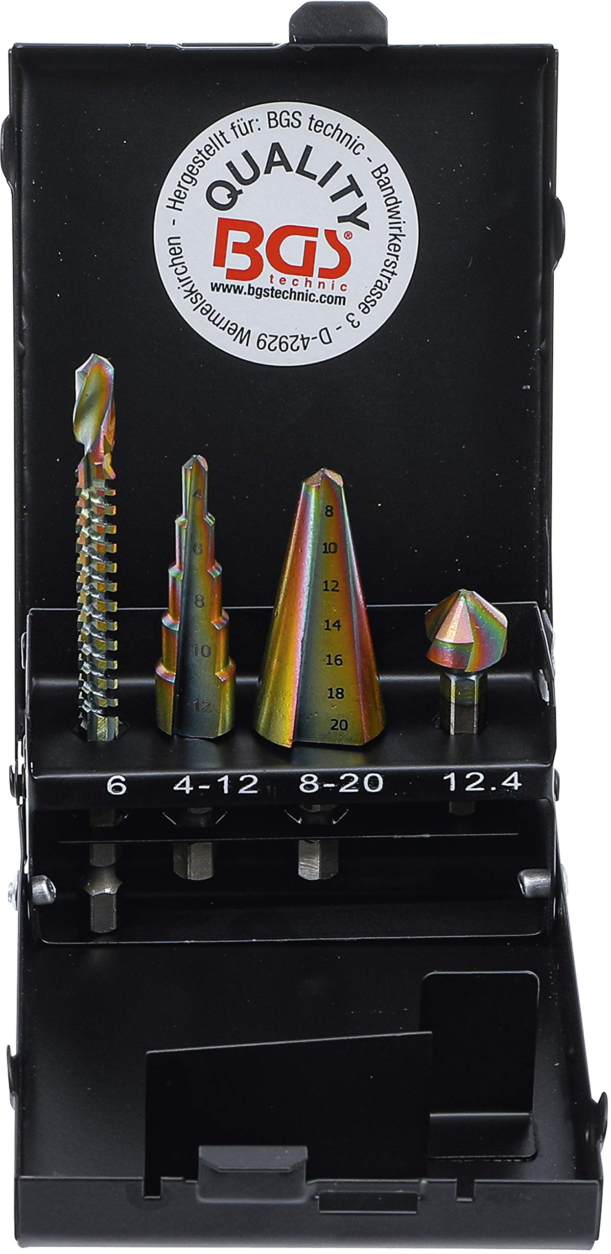 BGS 1944 | Multi-Drill-Set | HSS-G | 4 pcs.