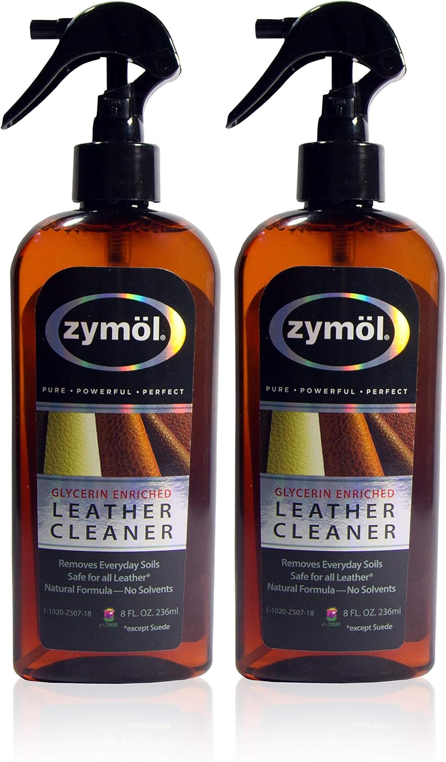 Amazon Com Zymol Leather Cleaner Car Leather Care 2 Pack Cleaner Automotive