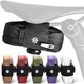 Lumiere &amp; Co. Falcon Magnetic Small Saddle Bag (Black, Extra Small)