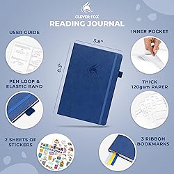 Clever Fox Reading Journal for Book Lovers – Book