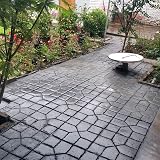 Ejoyous 8 Grid Concrete Slab Mould 40x40cm Pavement Path Maker Black PP view 6