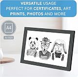 Clay Roberts A4 Dark Grey Photo Frame – Modern Wall Frame UK view 5