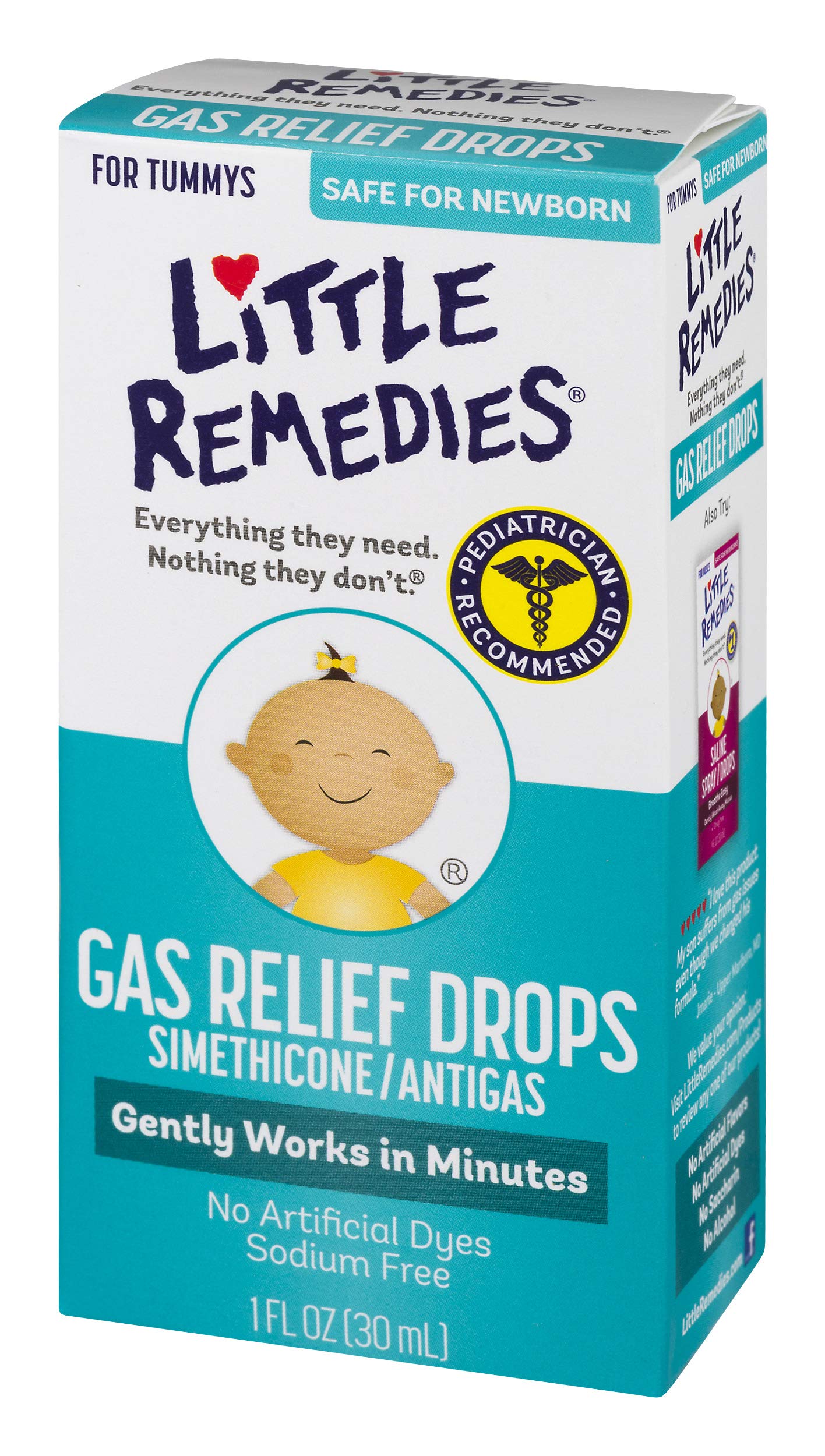Little Remedies Gas Relief Drops Berry Flavor Safe For Newborns 1