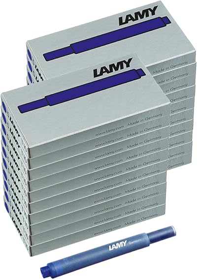 Lamy T10 1.25 ml Large Capacity Cartridges Blue Pack of 5