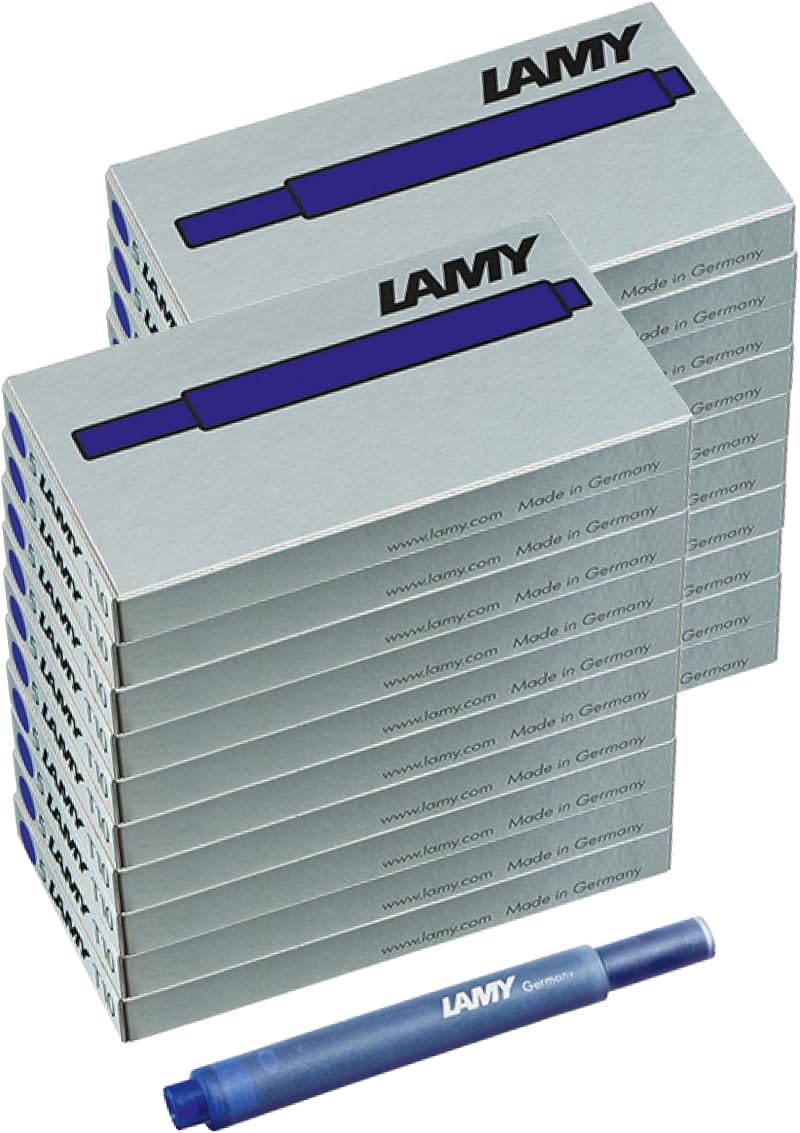 Lamy T10 1.25 ml Large Capacity Cartridges Blue Pack of 5