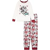 Disney boys 4-piece Loose-fit Pajama Set, Soft & Cute for Kids