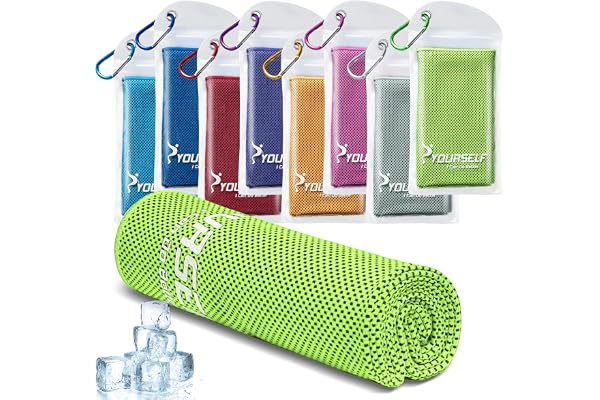SYOURSELF Cooling Towels for Hot Weather,40"X12" Cooling Towels for Neck,Soft Breathable Cool Towel Cooling Towel for Instant