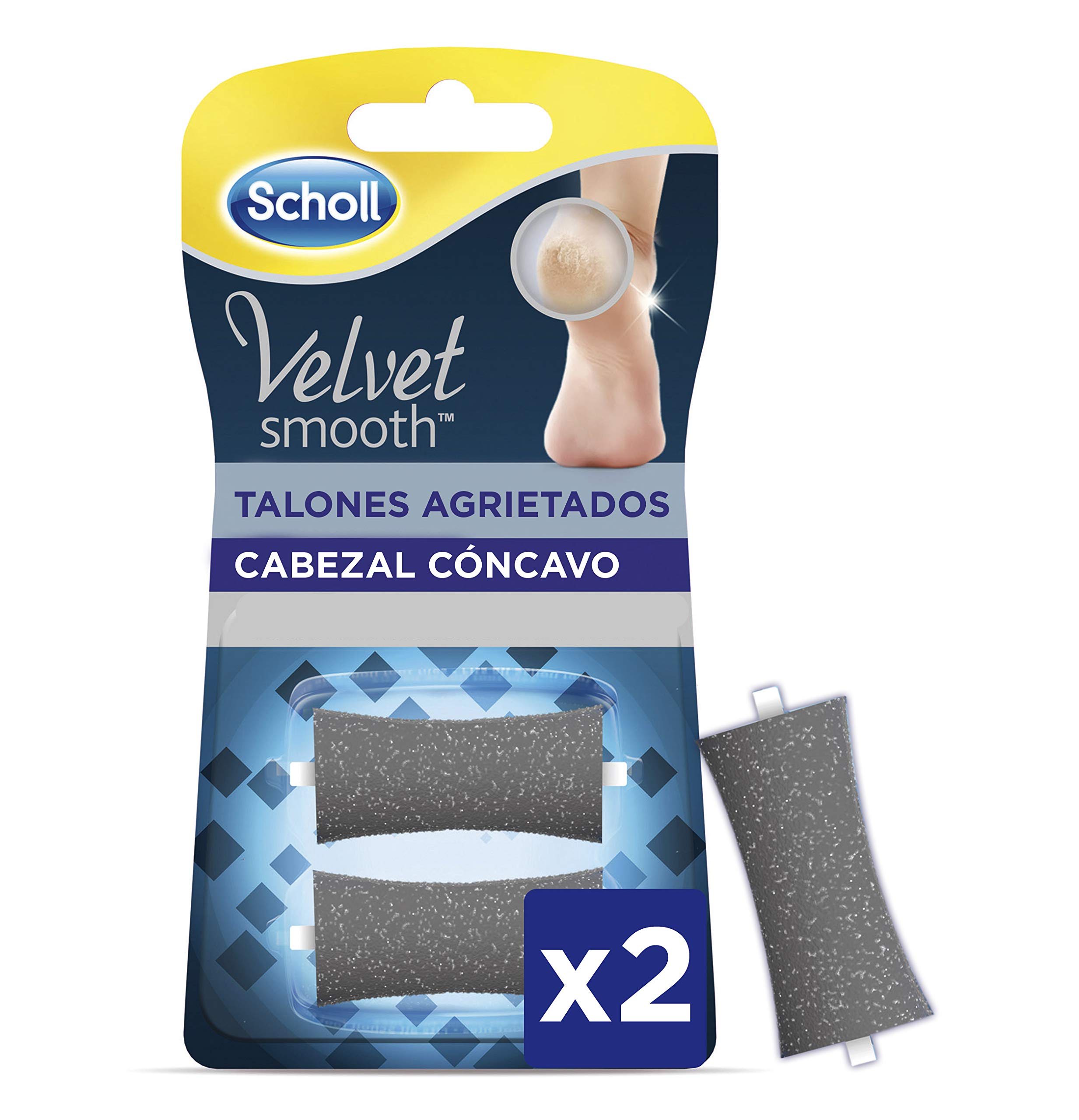 Scholl Foot File Refill - White Cracked Heels, Pack of 2, 20 g