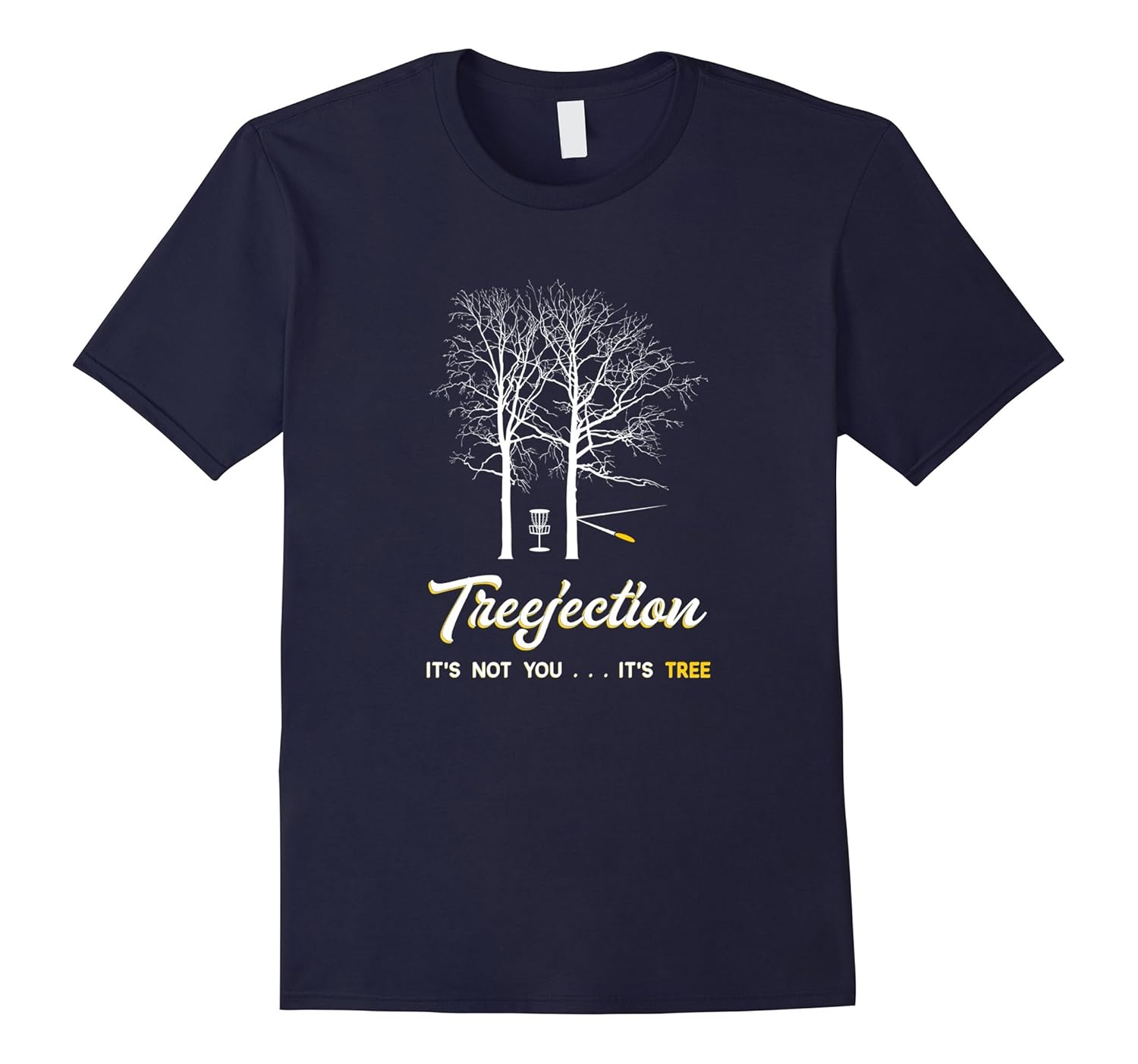 Treejection Funny Disc Golf TShirt Gift Tee Shirts