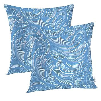 Amazon Com Batmerry Christmas Pillow Covers 18x18 Inch Set Of 2