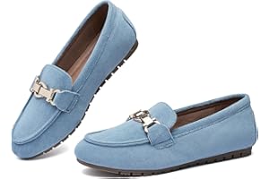 VERDASCO Loafers for Women Comfort Flat Work Shoes Casual Slip On Moccasins Penny Loafers Lady Dress Shoes
