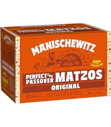 Amazon.com: Manischewitz Passover Matzo, 5x1lbs Boxes (Total 5