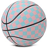 Kids Youth Basketball Size 5 (27.5") Indoor Outdoor Basketball Premium Rubber for Boys Girls Play on Backyard, Park, Beach & Waterproof for Pool Games