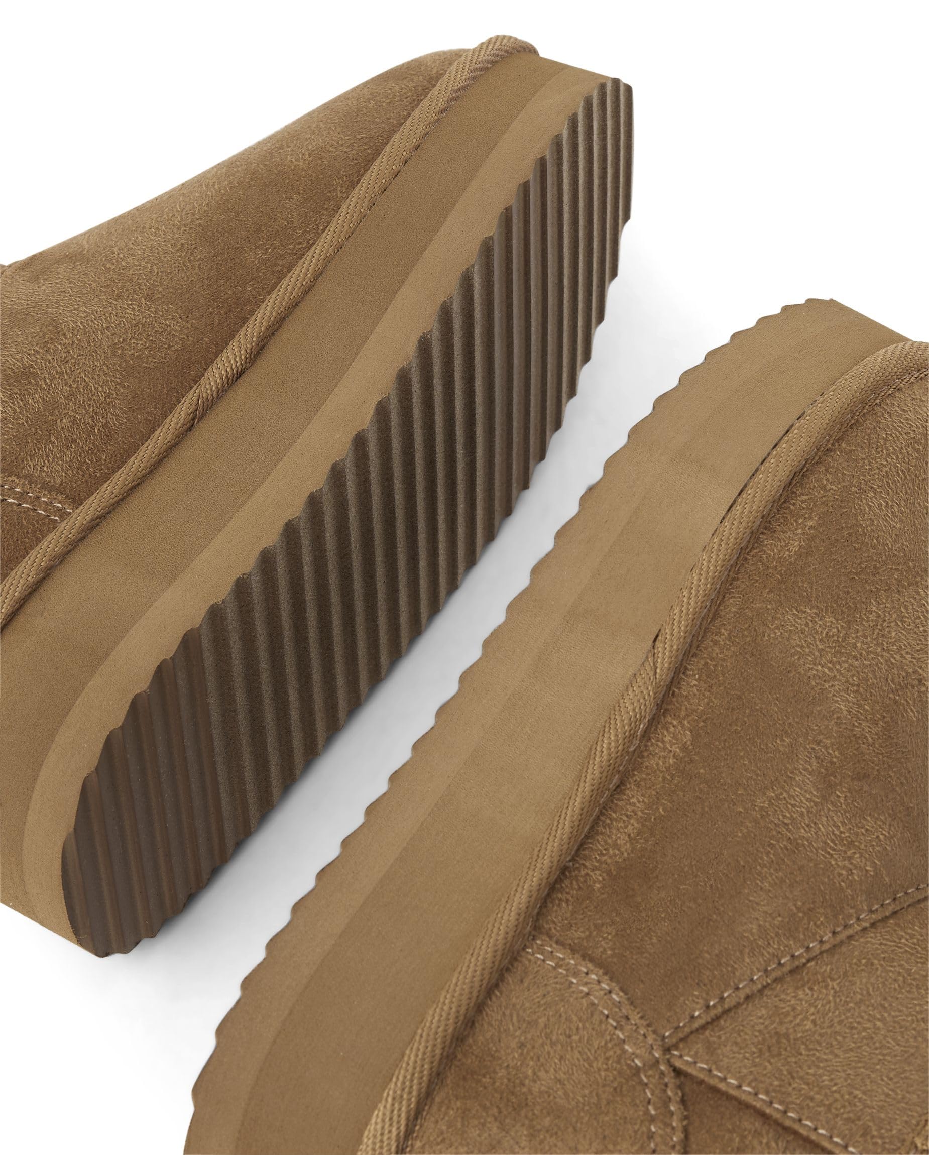 The Children's Place girls Girls Mini Ankle Platform Boot, Faux-fur Lined