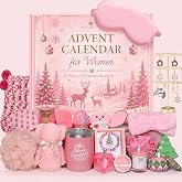Verdenu Advent Calendar 2026 for Women Teen Girls - 24 Day Beauty Gift Set | Luxury Self Care Spa Gift Basket for Adult, Christmas Countdown with Bath Salts, Bath Bombs, Candle, Tumbler, Jewelry
