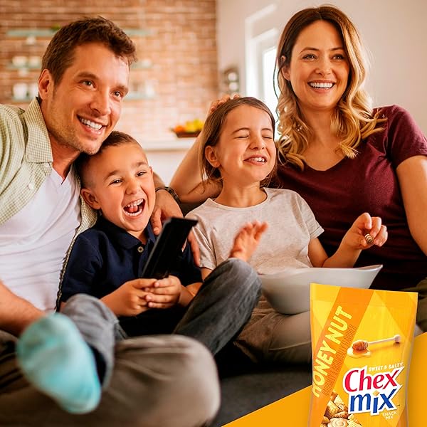 CHEX MIX SWEET AND SALTY HONEY NUT SNACK MIX, SNACKS, 8 OZ