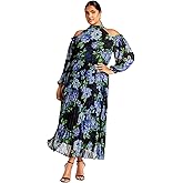 City Chic Women's Plus Size Maxi Promise PRT