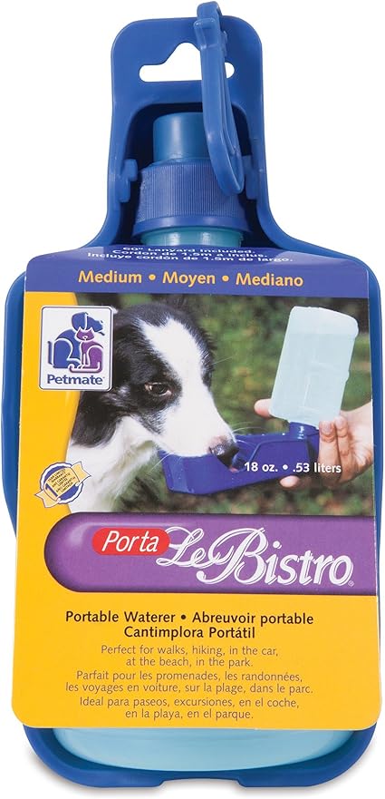 Pet Supplies Dosckocil Petmate Dds24502 18 Ounce Plastic Porta