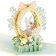 Hallmark Signature Paper Wonder Easter Pop Up Card (Easter Egg, Vintage Design)