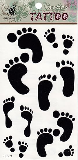 Mains Pieds Botte Imprimé Chien Chat Pattes Griffes Lèvres