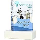 Anatolia Soap Goat Milk Soap Natural & Organic, Hydrating Care for Body and Face, Unisex, 3.5 oz (1 PACK)
