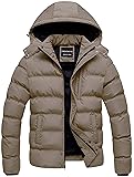 CREATMO US Mens Puffer Jacket Winter Parka Puffer