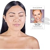 Silc Skin Silicone Eye Pads Reusable Overnight Eye Patches, Medical Grade Silicone For Fine Lines And Puffiness, Eye Mask Holiday Beauty Gift For Her, 20 Day Supply