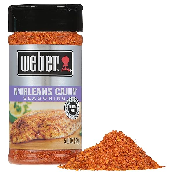 WEBER N’ORLEANS CAJUN SEASONING, 5 OZ