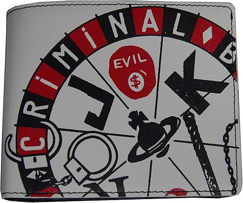 Amazon Vivienne Westwood ヴィヴィアンウエストウッド メンズ 財布 ホワイト ジョーカールーレット 本革 K 新品 財布