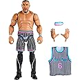 Mattel WWE Elite Collection Action Figure & Accessories, Series #103 Angelo Dawkins 6-inch Collectible with 25 Articulation Points & Swappable Hands