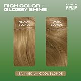 Clairol Natural Instincts Semi-Permanent No Ammonia Hair Dye 8A Medium Cool view 3