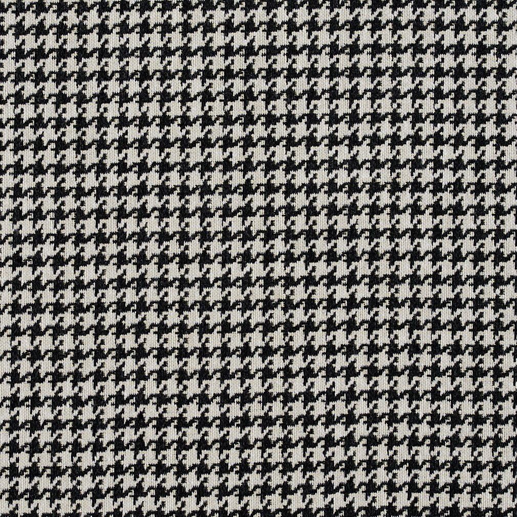 Amazon Com Onyx Black And White Houndstooth Tapestry Upholstery Fabric By The Yard