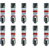 10-Pack New ATDR20 ATDR-20 ATDR-20A 600Vac Time Delay Class CC Fuse，ATDR-20A Cartridge Time-Delay Fuse
