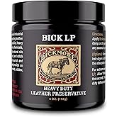 Bickmore Bick LP Leather Conditioner 4 oz, Scratch Repair | Heavy-duty preservative protects, softens and restores dry, cracked leather. Made in USA.