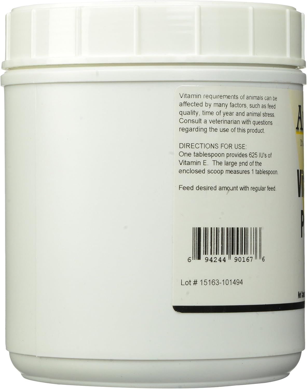 AniMed Vitamin E Powder Supplement for Horses, 2.5-Pound : Pet Supplies