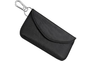 Zolunu Signal Blocking Bags, with for Key Fob Faraday Bags Car Keys and Cell Phone, Car RFID Anti-Theft Signal Blocker, Gifts Set for Men