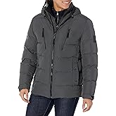 Andrew Marc Men's Water Resistant Montrose Down Jacket Long Sleeve