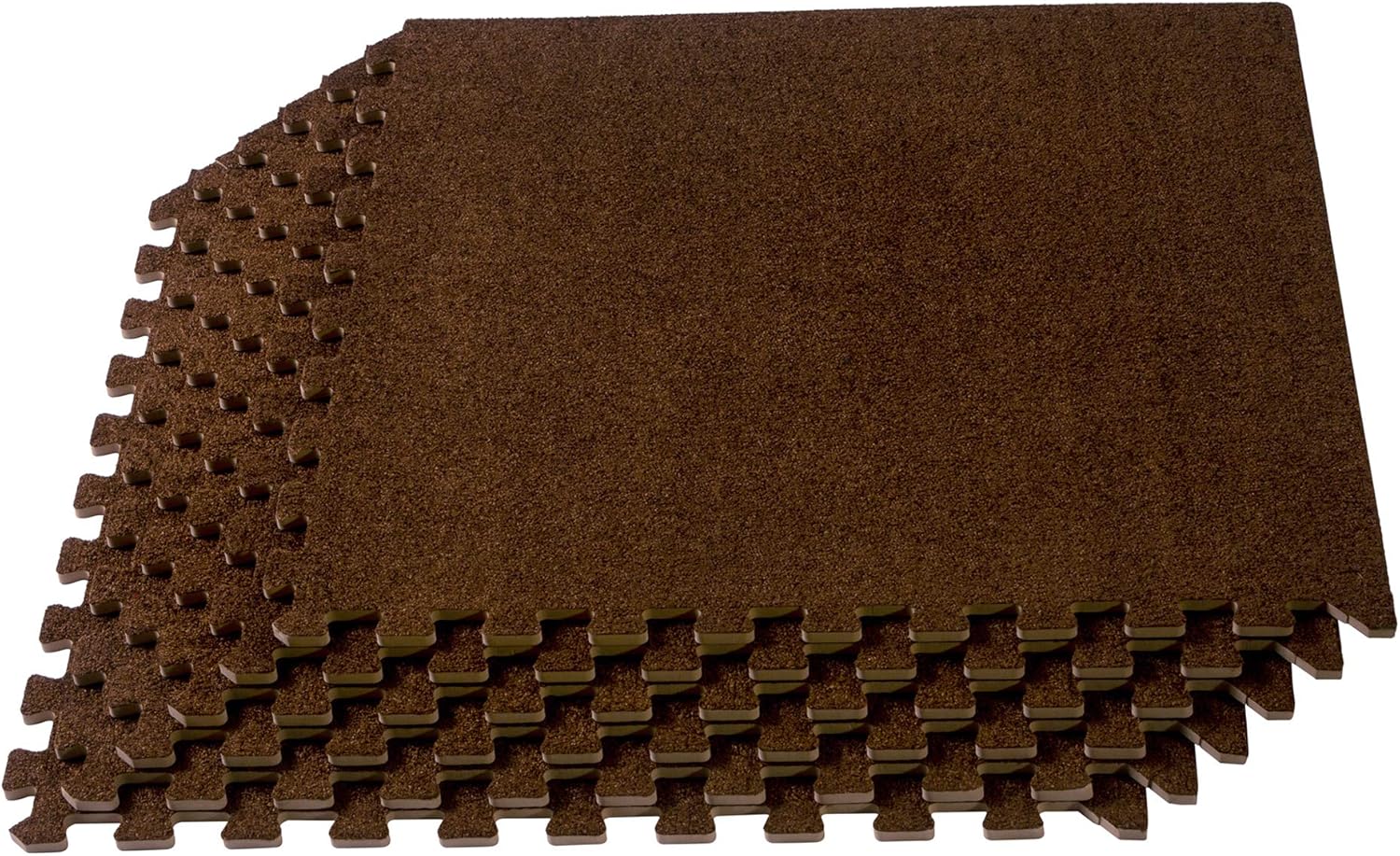 We Sell Mats 3/8 Inch Thick Interlocking Foam Carpet Tiles