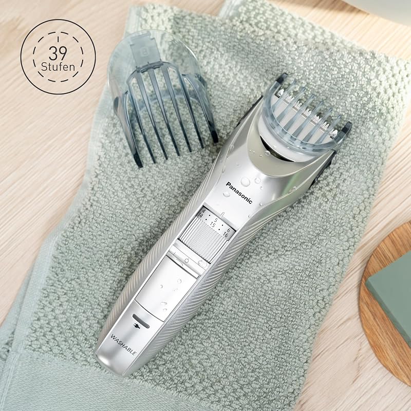 Bart-/Haarschneider ER-GC71 mit 39 Längeneinstellungen, Bart-Trimmer für Herren, Styling & Pflege für Haare