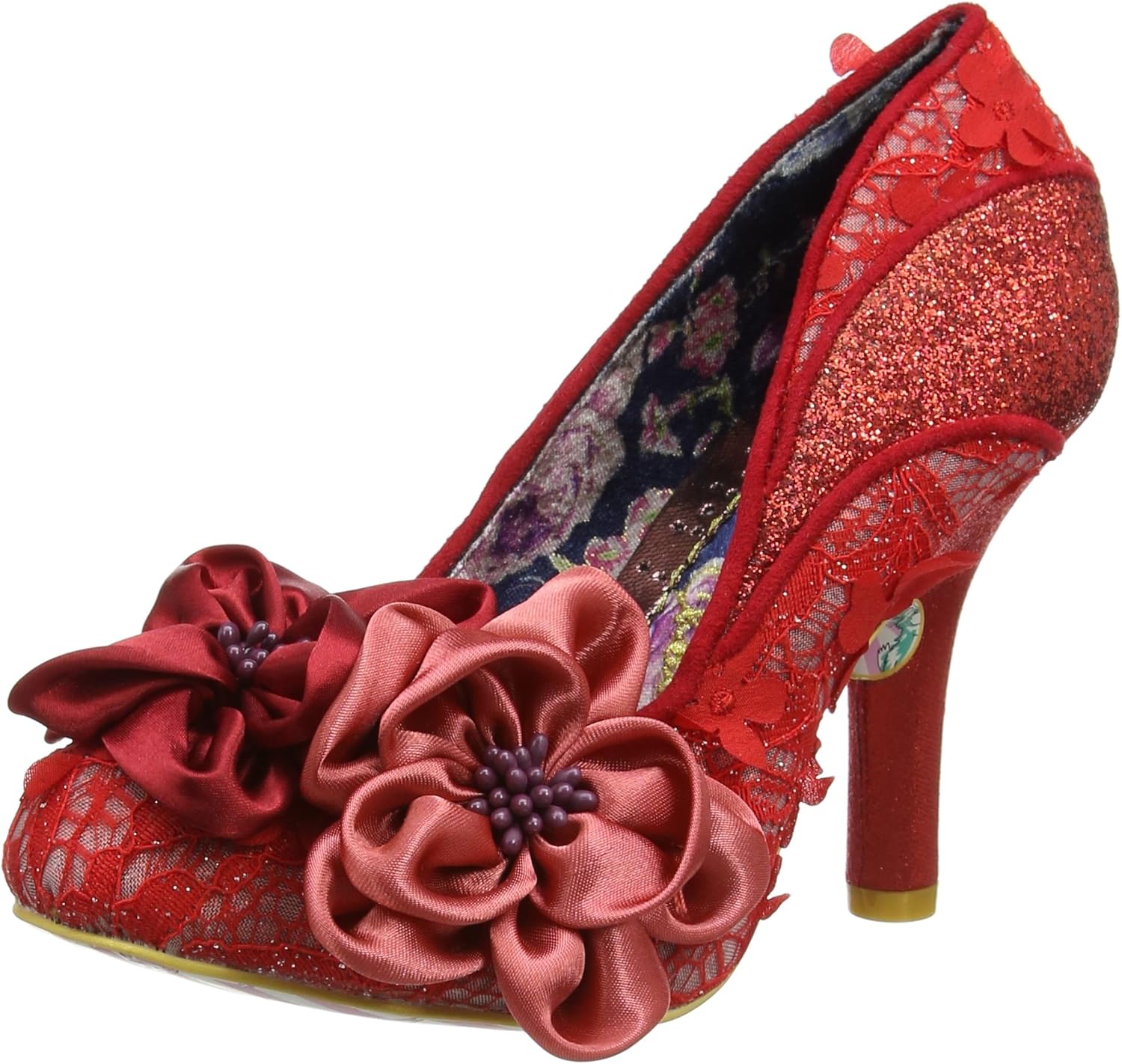 irregular choice peach melba navy