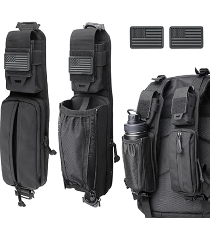 Amazon.com : WYNEX Molle Accessories Pouch of Double Zipper Pocket