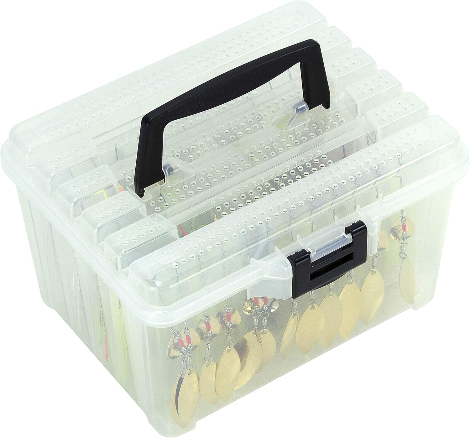 Frabill Plano Hydro-Flo Hanging Bait Stowaway, Clear, One Size, Model Number: 350500 : General Sporting Equipment : Sports & Outdoors