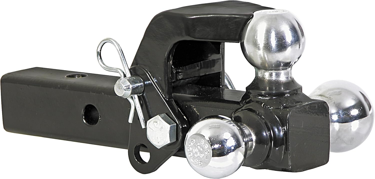 Buyers Products Tri-Ball Truck Hitch with Pintle Hook: Automotive